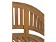 Gartenstuhl  Gartenmöbel Outdoor Modern Massivholz Teak Honig