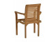 Gartenstuhl  Gartenmöbel Outdoor Modern Teak Honig