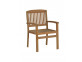 Gartenstuhl  Gartenmöbel Outdoor Modern Teak Honig