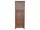 Hochschrank Bhatang Modern Massivholz Teak Braun