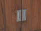 Hochschrank Bhatang Modern Massivholz Teak Braun