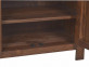 Hochschrank Bhatang Modern Massivholz Teak Braun