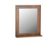 Spiegel Bhatang Modern Teak Braun