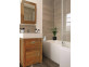 Unterschrank Bhatang Modern Teak Braun