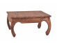 Couchtisch Colombo Kolonialstil Teak Dunkelbraun