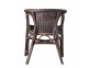 Armlehnstuhl Rattan Landhaus Braun