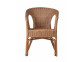Armlehnstuhl Rattan Landhaus Honig