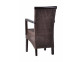 Armlehnstuhl Rattan Modern Mahagoni Braun