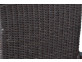 Armlehnstuhl Rattan Modern Mahagoni Braun
