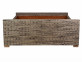 Bett Rattan Landhaus Massivholz Rattan Mahagoni Honig