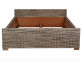 Bett Rattan Landhaus Massivholz Rattan Mahagoni Honig