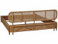 Bett Rattan Modern Rattan Rattan natur