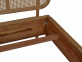 Bett Rattan Modern Rattan Rattan natur