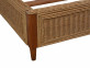 Bett Rattan Modern Rattan Rattan natur