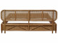 Bett Rattan Modern Rattan Rattan natur