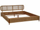 Bett Rattan Modern Rattan Rattan natur