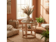 Couchtisch Rattan Landhaus Rattan Honig