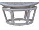 Sessel  Modern Rattan Weiß