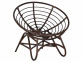 Sessel Rattan Landhaus Rattan Braun