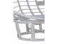 Sofa Rattan Modern Weiß