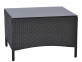 Gartentisch  Gartenmöbel Outdoor Modern 100% Polyester Aluminium Polyrattan Anthrazit