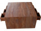 Couchtisch Maharaja Modern Sheesham Sheesham natur