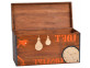 Kiste  Modern Recycletes Holz Haselnuss