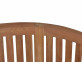 Bank  Gartenmöbel Outdoor Modern Massivholz Teak Honig