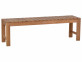 Bank  Gartenmöbel Outdoor Teak Honig
