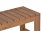 Bank  Gartenmöbel Outdoor Teak Honig