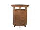 Bar  Gartenmöbel Outdoor Modern Teak Hellbraun