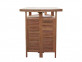 Bar  Gartenmöbel Outdoor Modern Teak Hellbraun
