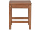 Beistelltisch  Gartenmöbel Outdoor Modern Teak Honig