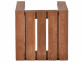 Beistelltisch  Gartenmöbel Outdoor Modern Teak Honig