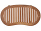 Couchtisch  Gartenmöbel Outdoor Modern Massivholz Teak Honig
