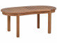 Couchtisch  Gartenmöbel Outdoor Modern Massivholz Teak Honig