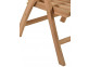 Gartenstuhl  Gartenmöbel Outdoor Modern Teak Honig