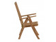 Gartenstuhl  Gartenmöbel Outdoor Modern Teak Honig