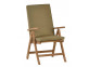 Gartenstuhl  Gartenmöbel Outdoor Modern Teak Honig