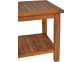 Gartentisch  Gartenmöbel Outdoor Modern Massivholz Teak Honig