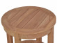 Gartentisch  Gartenmöbel Outdoor Modern Teak Honig