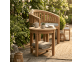 Gartentisch  Gartenmöbel Outdoor Modern Teak Honig