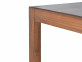 Bartisch Thali Modern Massivholz Teak Dunkelbraun