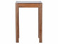 Bartisch Thali Modern Teak Dunkelbraun