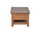 Couchtisch Thali Modern Teak Dunkelbraun