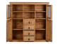 Highboard Mexico Möbel Landhaus Pinie Honig