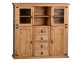 Highboard Mexico Möbel Landhaus Pinie Honig