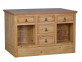 Küchenmodul Mexico Möbel Landhaus Massivholz Pinie Honig