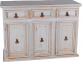 Sideboard Mexico Möbel Landhaus Pinie Weiß