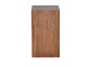 Nachttisch Maharaja Modern Teak Dunkelbraun